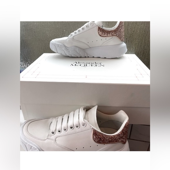 Alexander McQueen Glitter Sneakers